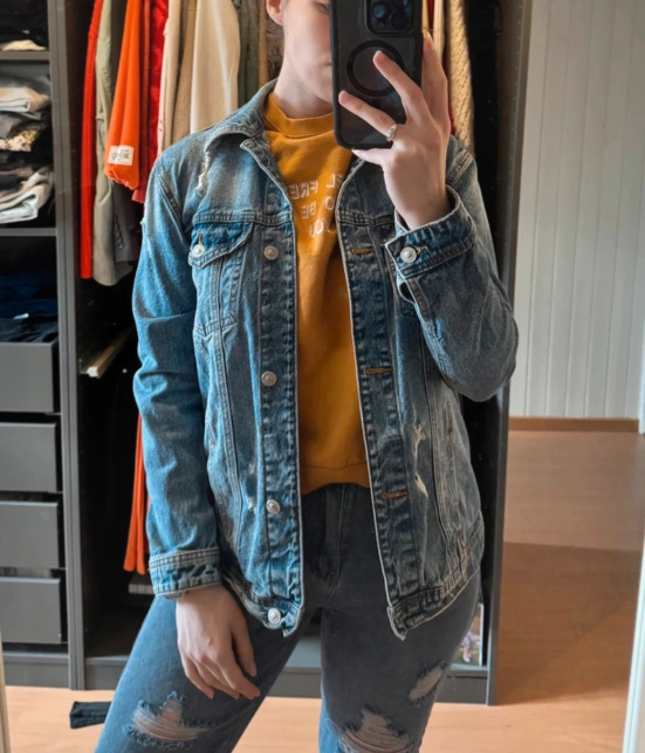 Jeansvest Stradivarius